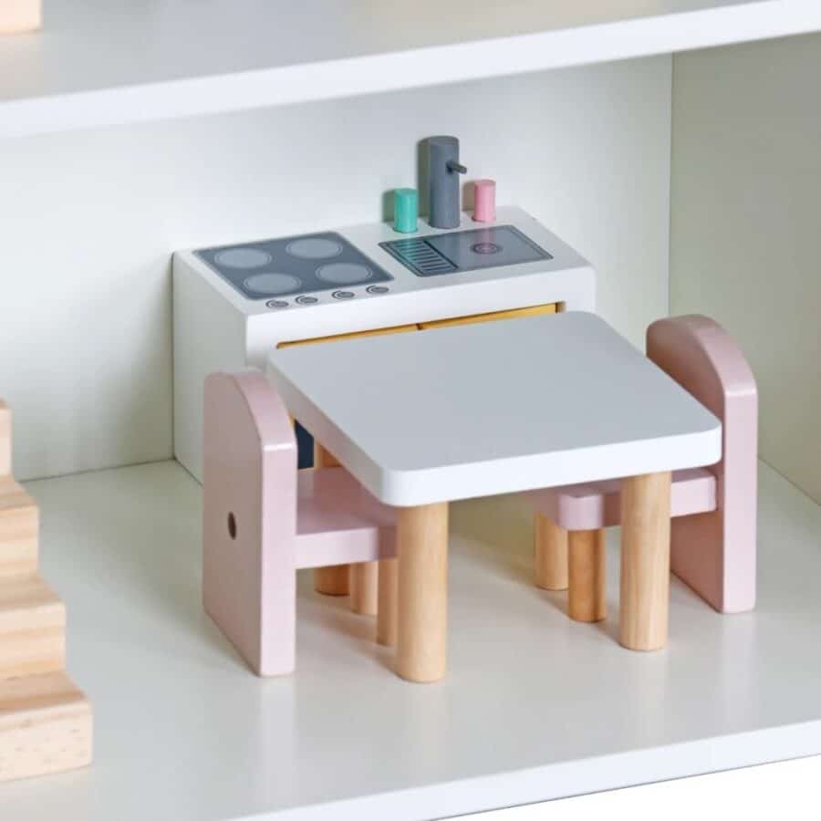 ⁦בית בובות לילדים דגם סנדי | W06A535⁩ – תמונה ⁦4⁩