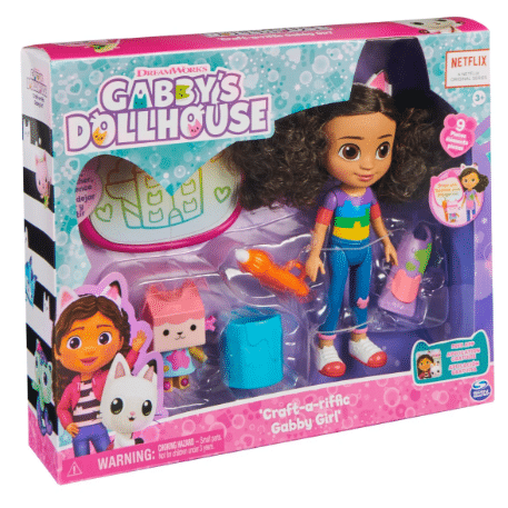 בובת גבי יצירה דלוקס בית בובות של גבי | Gabby’s Dollhouse Gabby spinmaster | מק"ט 3624H