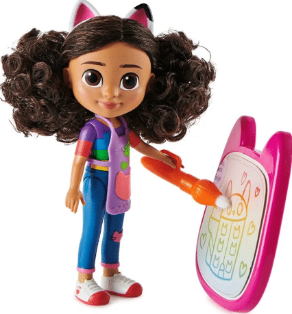 ⁦בובת גבי יצירה דלוקס בית בובות של גבי | Gabby’s Dollhouse Gabby spinmaster | מק"ט 3624H⁩ – תמונה ⁦4⁩