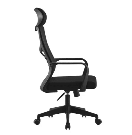 ⁦כיסא מנהלים ארגונומי אלגנטי עם ידיות בצבע שחור LIAN⁩ – תמונה ⁦2⁩