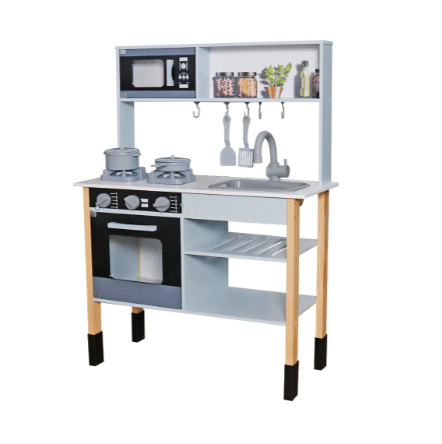 ⁦מטבח אלקטרוני אריאל מעץ לילדים W10C797F⁩ – תמונה ⁦3⁩