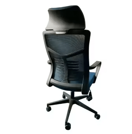 ⁦כיסא מנהלים ארגונומי אלגנטי עם ידיות בצבע שחור LIAN⁩ – תמונה ⁦4⁩