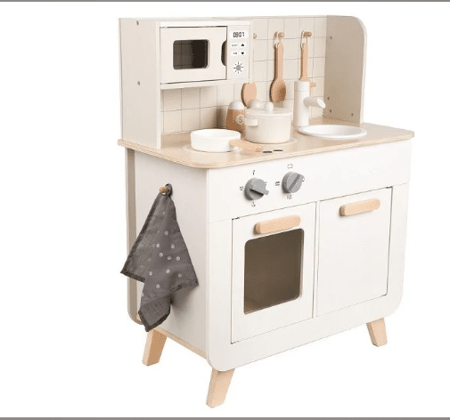 ⁦מטבח מעץ לילדים אור W10K015⁩ – תמונה ⁦2⁩
