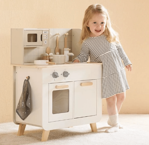 ⁦מטבח מעץ לילדים אור W10K015⁩ – תמונה ⁦5⁩