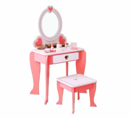 שידת איפור נופר צבע ורוד W08H102